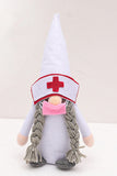 Christmas Gnome Nurse Party Decoration