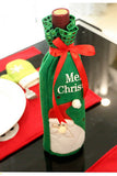 Santa Claus Christmas Wine Bottle Bags