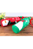 Snowman Drawstring Bottle Bags For Christmas Decor