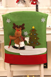 Reindeer Chair Cover Sets For Dinner Decorations
