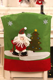 Santa Claus Christmas Chair Cover For Home Party
