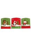 Couverture de chaise de Noël du père Noël pour la fête à la maison
