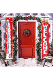 Snowman Welcome Christmas Banners For Outdoor Decoration