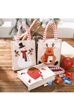 Santa Claus Christmas Gift Bag Red