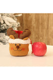 Christmas 5Ps Reindeer Portable Candy Bag Brown