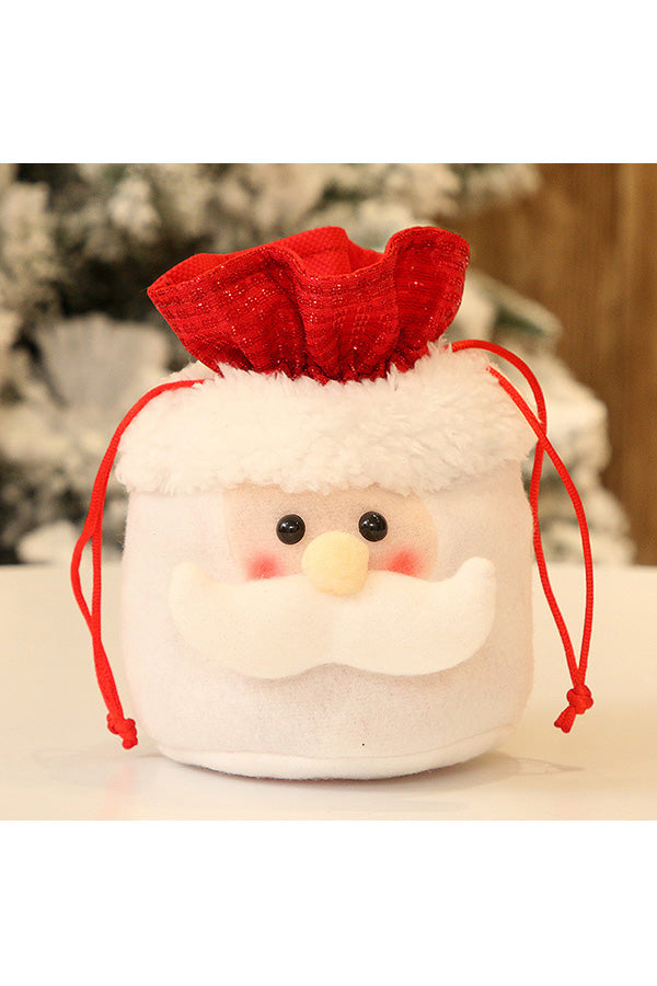 5Ps Cute Christmas Kid Apple Bag White
