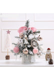 Led Flocked Christmas Tree For Christmas Decoration