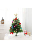 20 pouces mini sapin de noël illuminé décoration de table vert