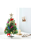 20 pouces mini sapin de noël illuminé décoration de table vert