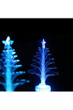 5 Pcs Fiber Optic Light Colorful Flash Christmas Tree Multicolor
