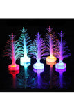 5 Pcs Fibre Optique Lumière Coloré Flash Sapin De Noël Multicolore