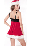 Womens Sleeveless Ugly Christmas Costume Red