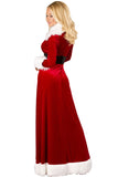 Costume Sexy De Noël De Père Noël Cosplay Pour Les Femmes Rouge