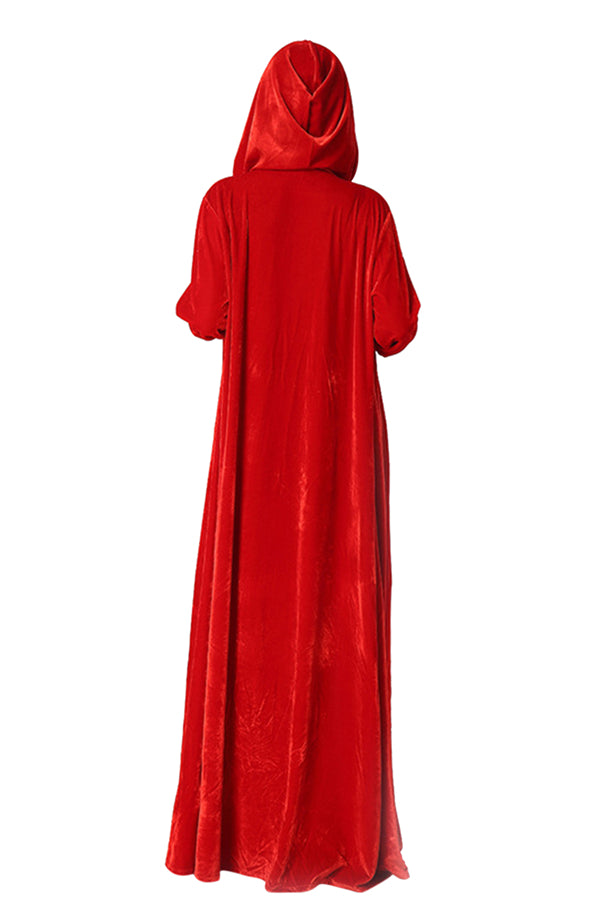 Deluxe Santa Dress Christmas Costume For Women Red