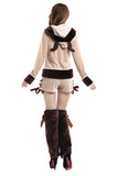 Fantaisie Lace Up Noël Renne Santa Helper Costume Abricot