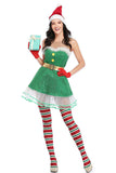 Sexy Christmas Costume Elf Dress