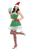 Sexy Christmas Costume Elf Dress
