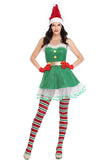 Costume de Noël Sexy Elfe Robe