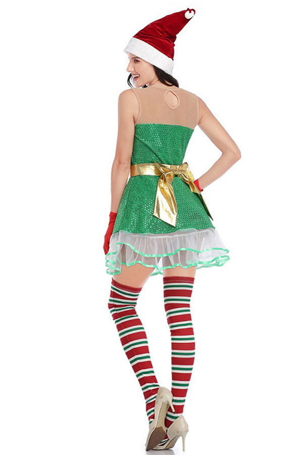 Costume de Noël Sexy Elfe Robe