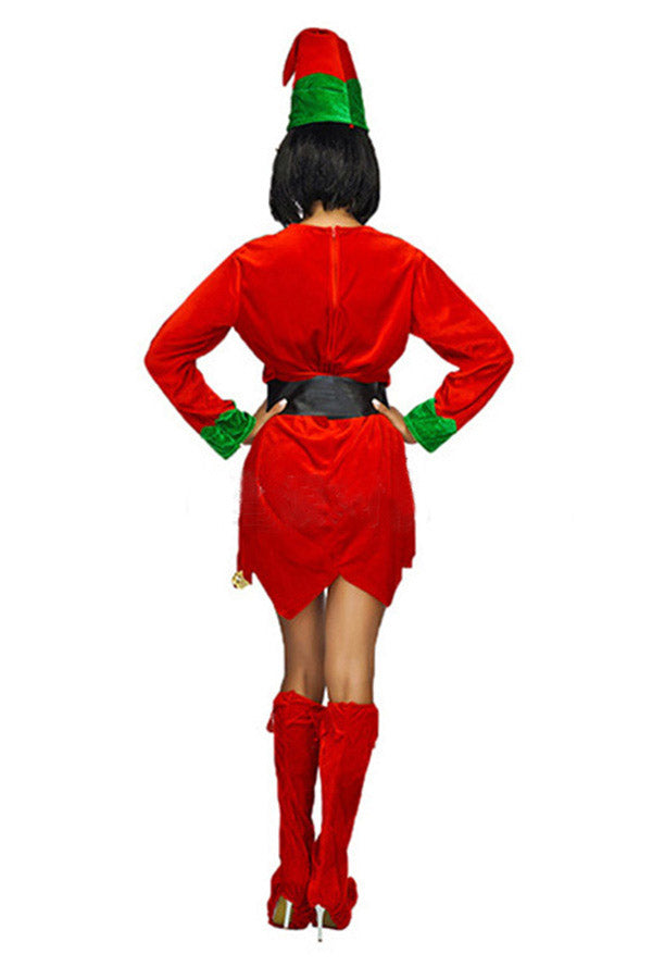 Sana's Helper Costume Christmas Outfit Vert