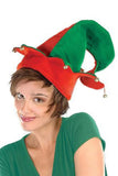 Adult Funny Elf Christmas Hat Berry Red