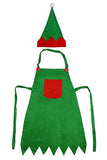 Funny Christmas Elf Costume Tablier Vert