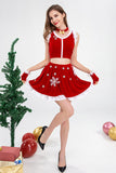 Mrs Claus Outfit Xmas Costume For Women