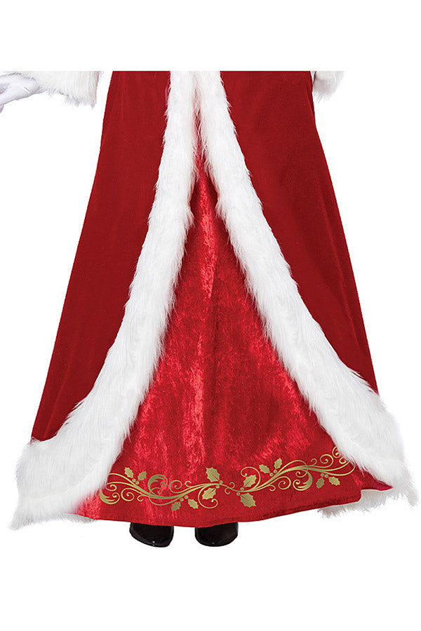 Womens Santa Outfit Mrs Claus Christmas Costume