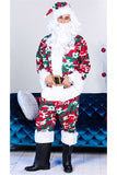 Father Christmas Outfit Camouflage Santa Costume