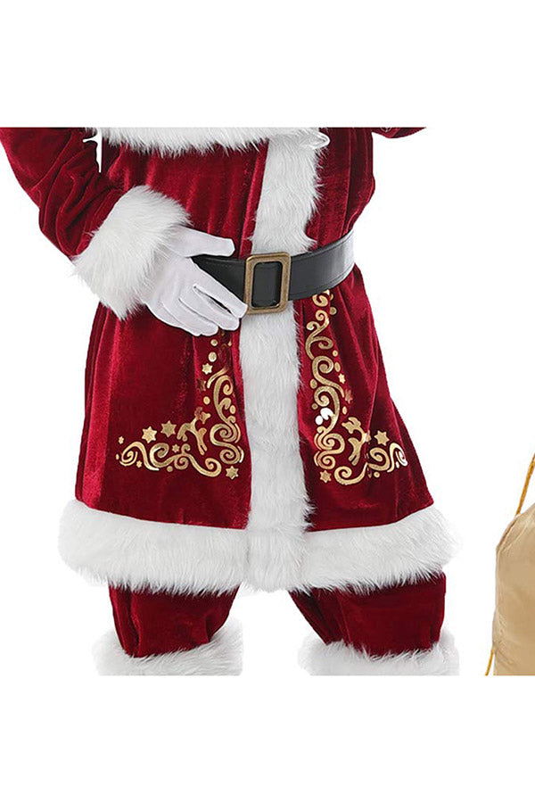 Costume de Père Noël de Luxe pour Garçons