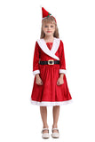 Christmas Santa Costume For Girl