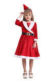Christmas Santa Costume For Girl