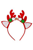 Red Reindeer Headband For Kids