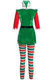 Womens Elf Dress Christmas Cosplay Outfit