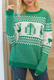 Pull tricoté Ugly Christmas renne