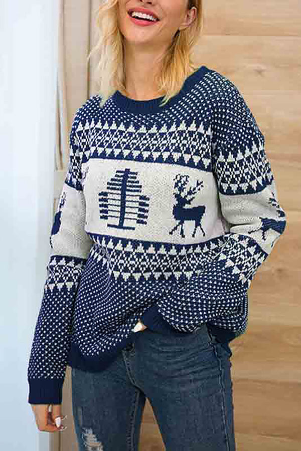 Reindeer Christmas Ugly Sweater