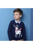 Kids Christmas Reindeer Cute Sweaters