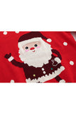 Children Christmas Santa Red Sweater