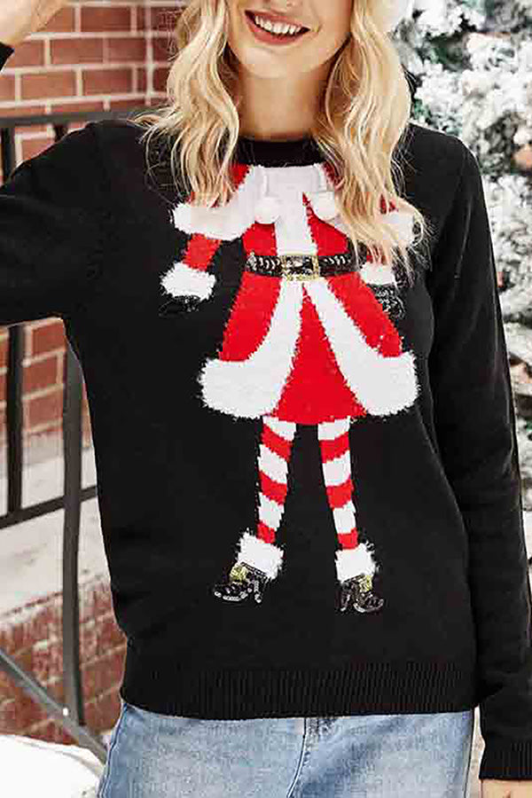 Funny Mrs Santa Claus Sweater For Christmas