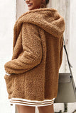 Women Jackets Teddy Coat With Hooded