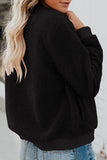 Women'S Long Sleeve Fuzzy Jacket