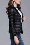 Lightweight Packable Down Coat Black