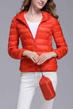 Women Waterproof Packable Down Jacket Tangerine