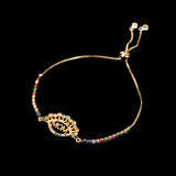 Mom's Gift Colored Zircon Mama Bracelets for Mother's Day Gift