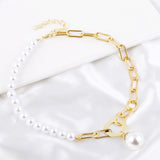 Vintage Baroque Pearl Necklace for Mom and Lover's Gift