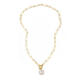 Vintage Baroque Pearl Necklace for Mom and Lover's Gift