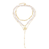 Vintage Baroque Pearl Necklace for Mom and Lover's Gift