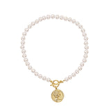 Vintage Baroque Pearl Necklace for Mom and Lover's Gift