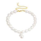 Vintage Baroque Pearl Necklace for Mom and Lover's Gift