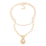 Vintage Baroque Pearl Necklace for Mom and Lover's Gift
